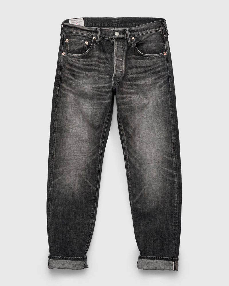 D1826 "Black Ivy Wash" 13oz Selvedge Denim - Relaxed Tapered Fit 1