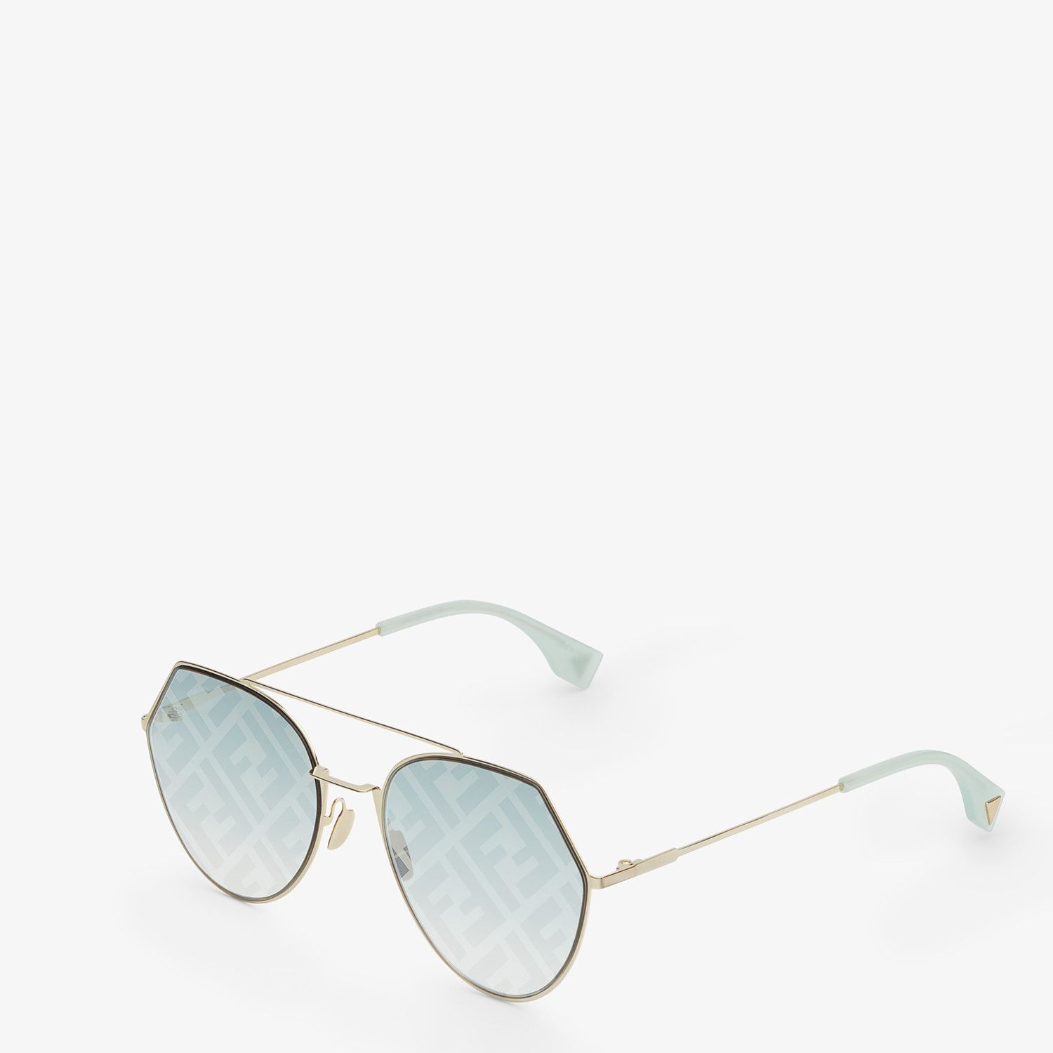 Gold-colored sunglasses - 2