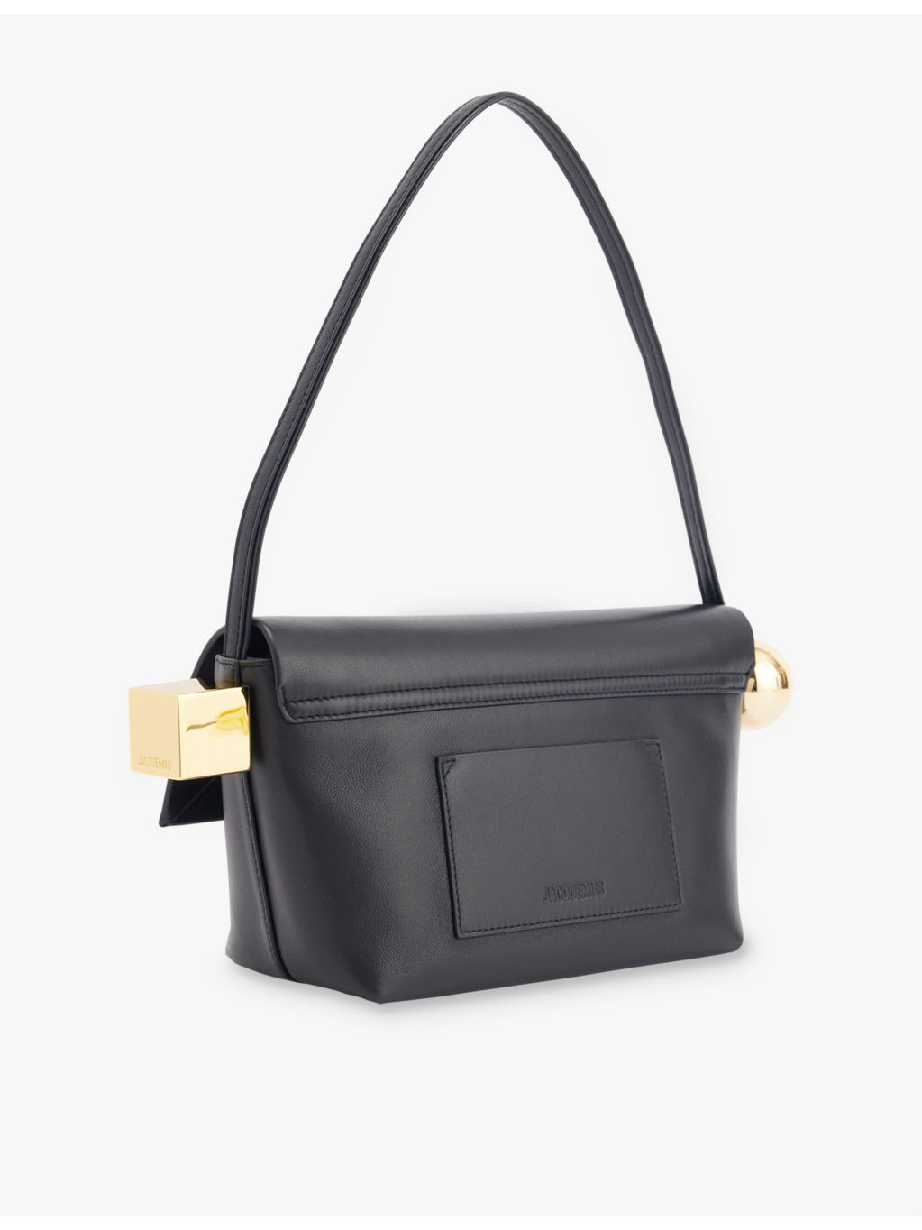 Le Rond Carre leather top-handle bag - 4