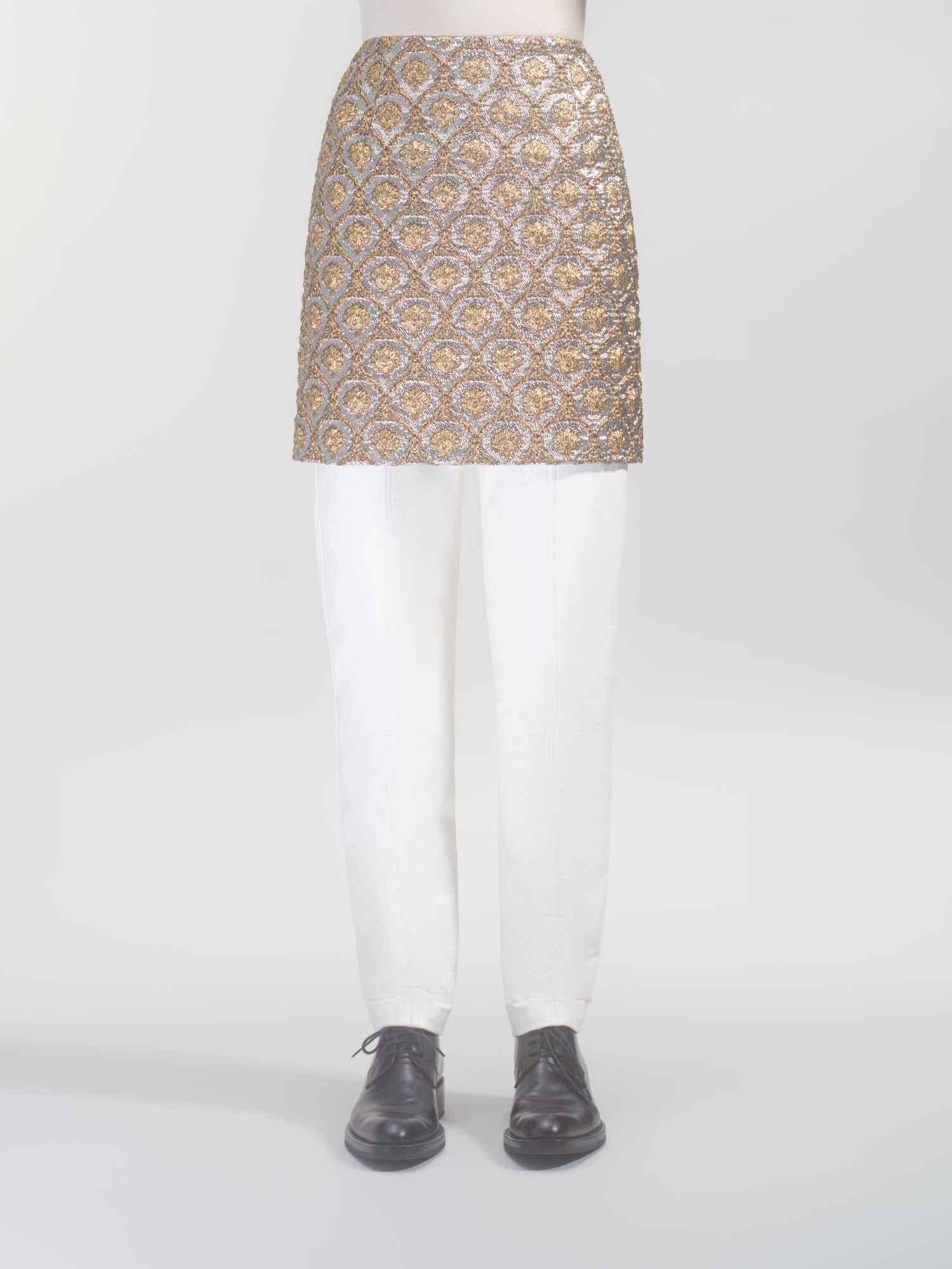 JACQUARD MINI SKIRT - 2