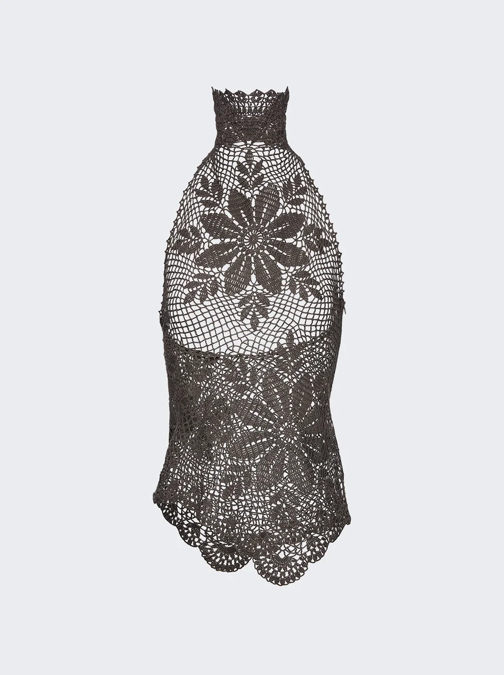 Crochet Top Brown - 1