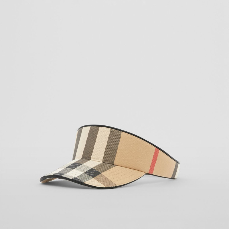 Check Cotton Visor 6