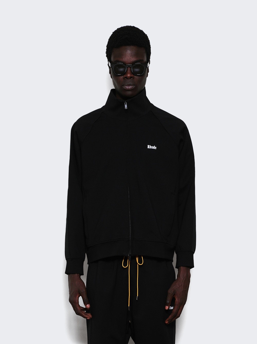 Hamptons Traxedo Track Jacket Black - 2