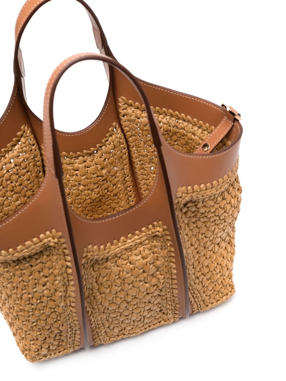 Timeless raffia tote bag - 5