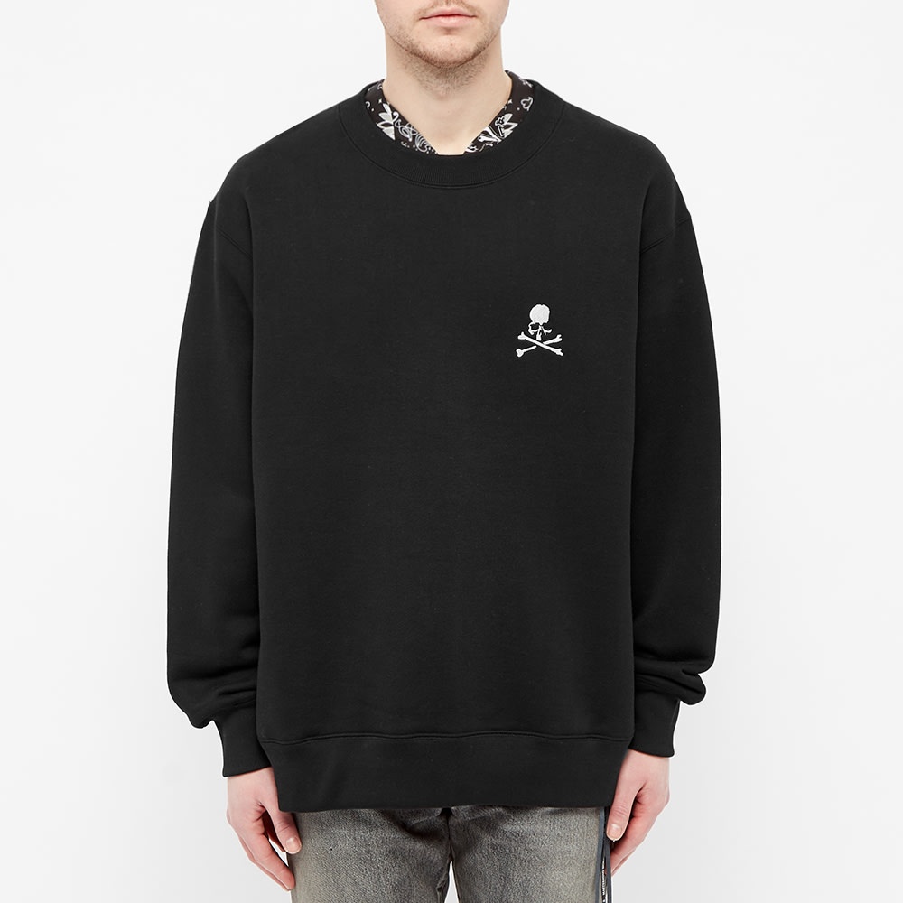 MASTERMIND WORLD Chest Logo Crew Sweat - 3