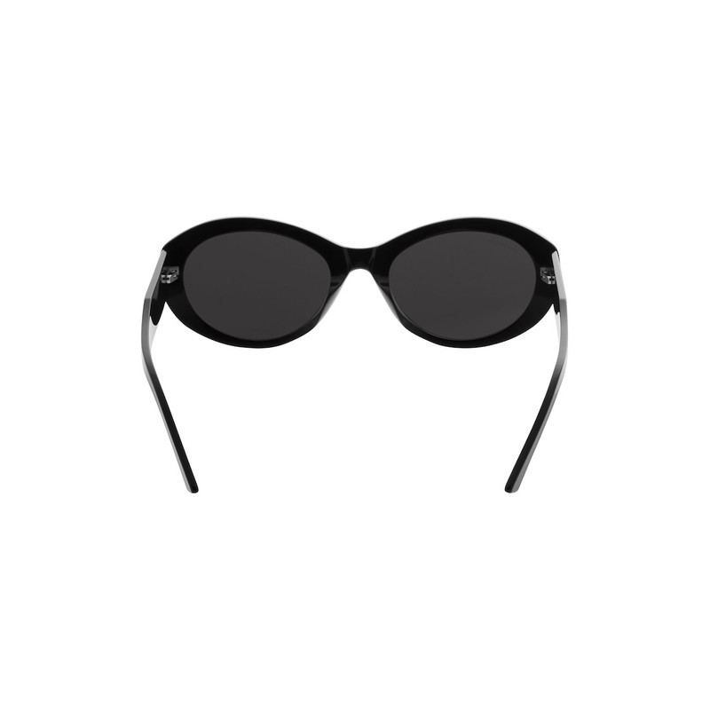 BALENCIAGA Flat Oval Sunglasses in Black outlook