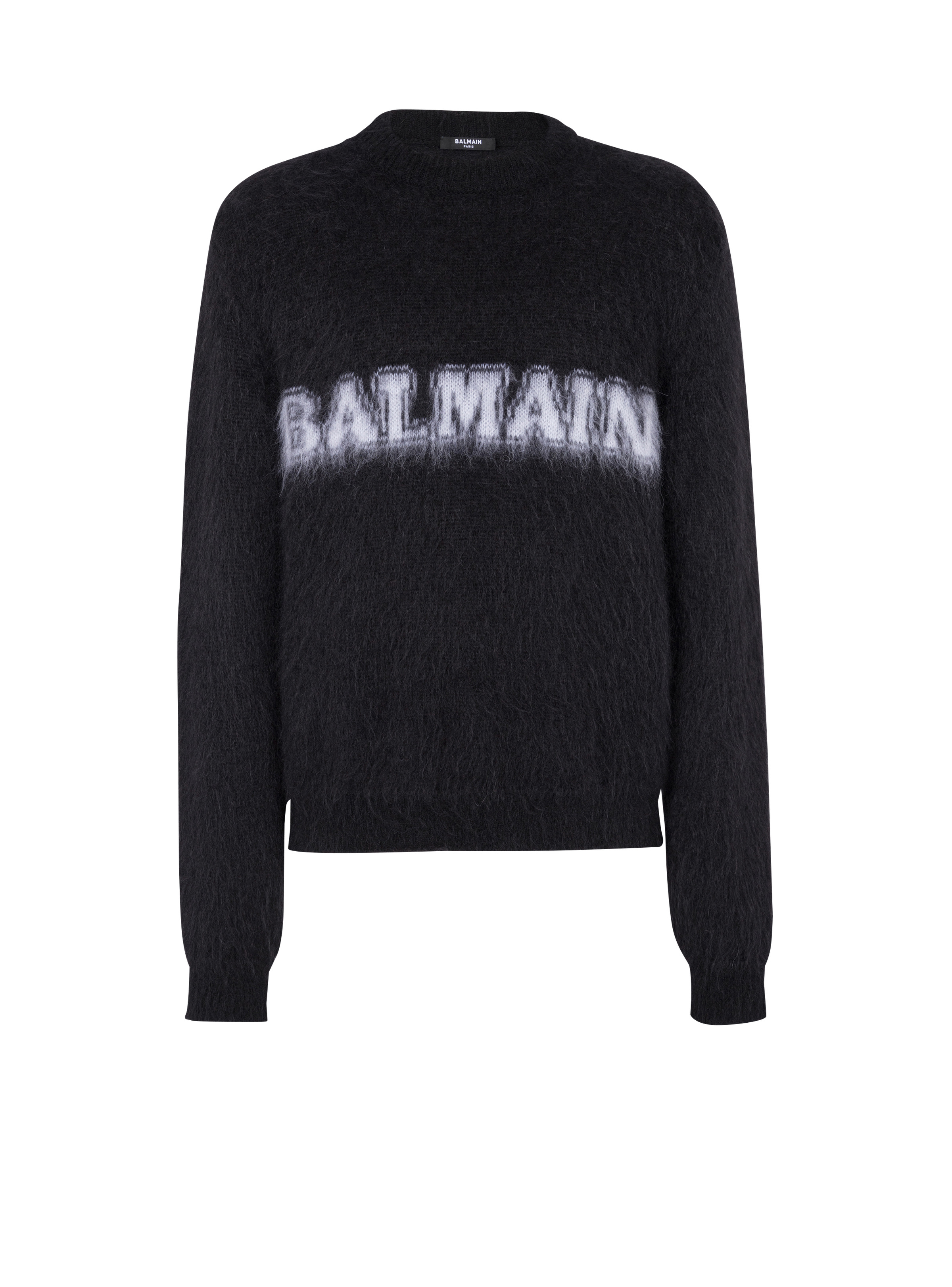 Retro Balmain jumper in brushed mohair - 1