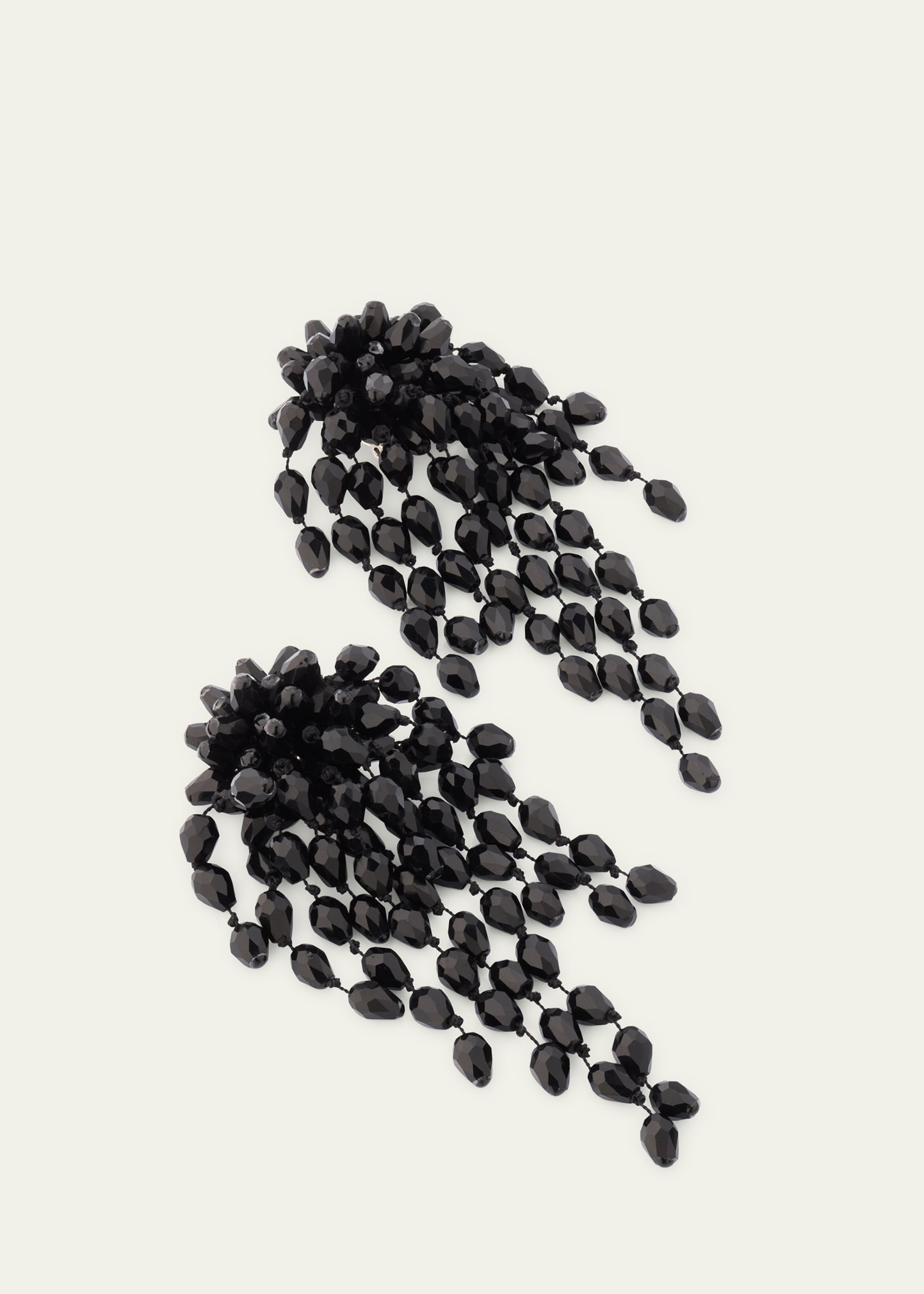 Cluster Clip-On Statement Earrings - 2