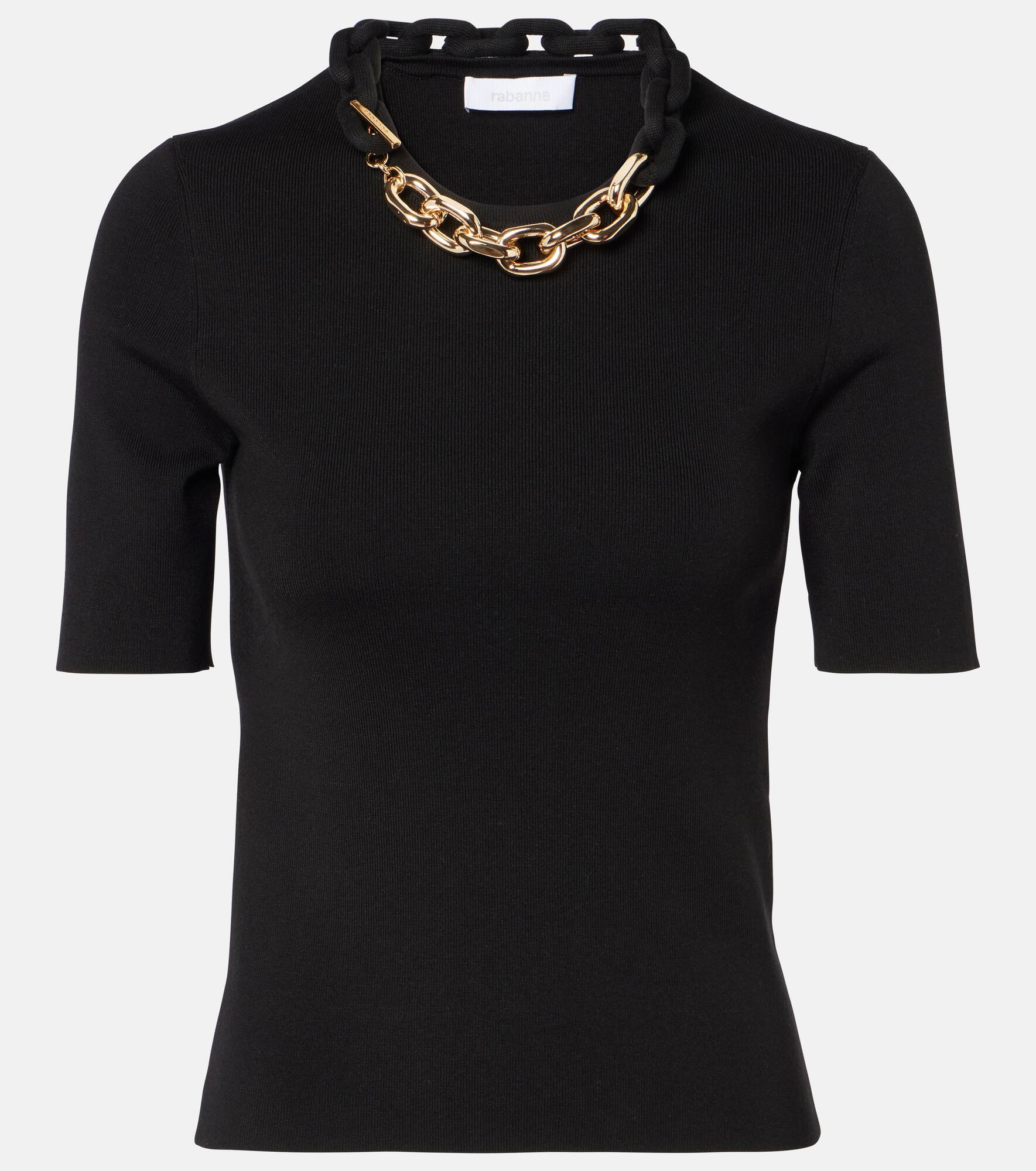 Silk and cotton-blend top - 1