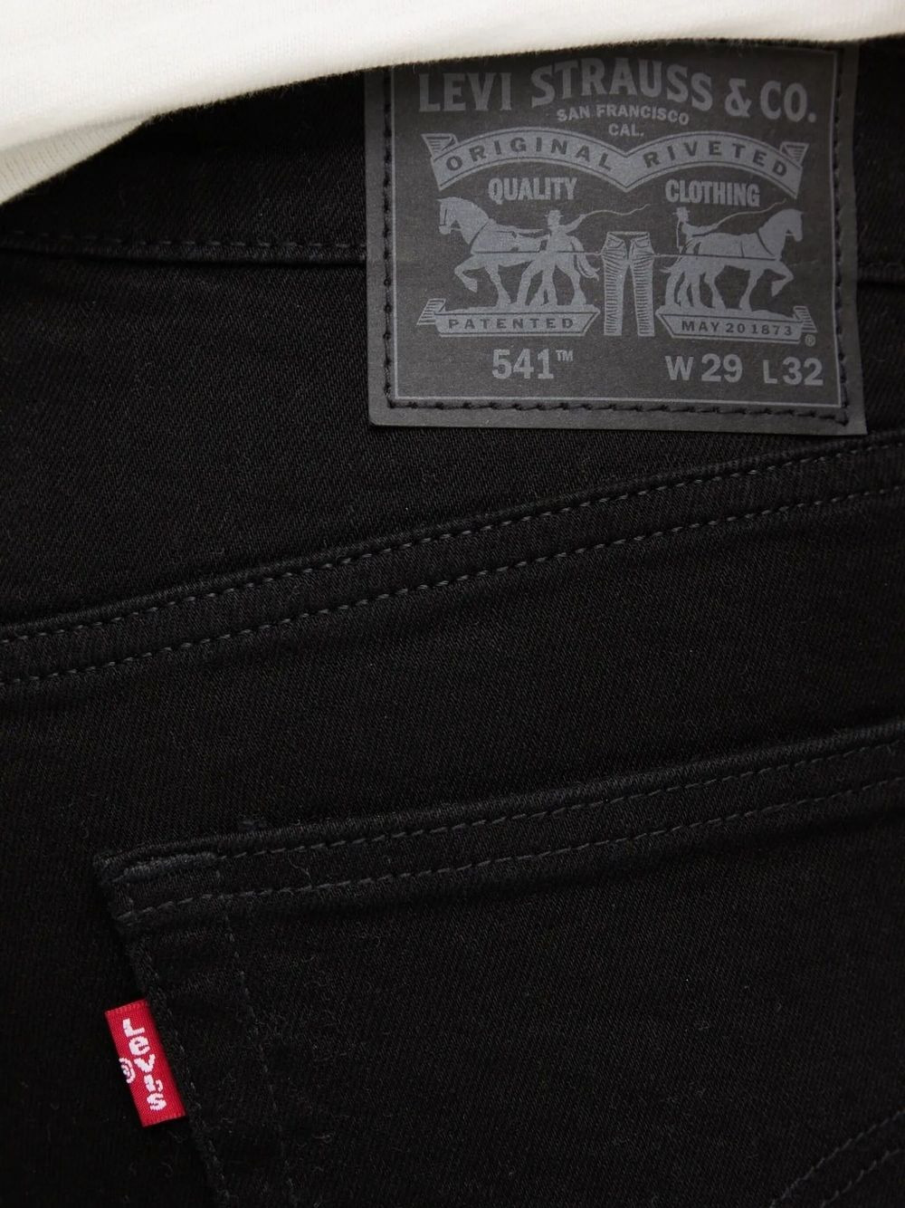 541 logo-patch jeans - 3