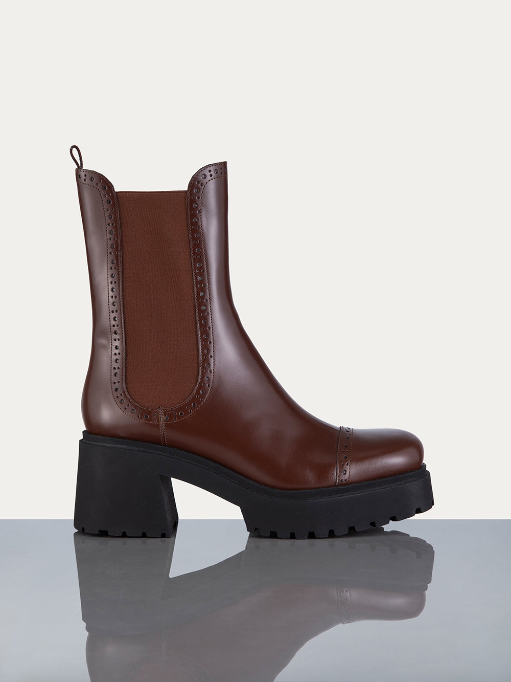 Lumi Lug Boot in Espresso - 1