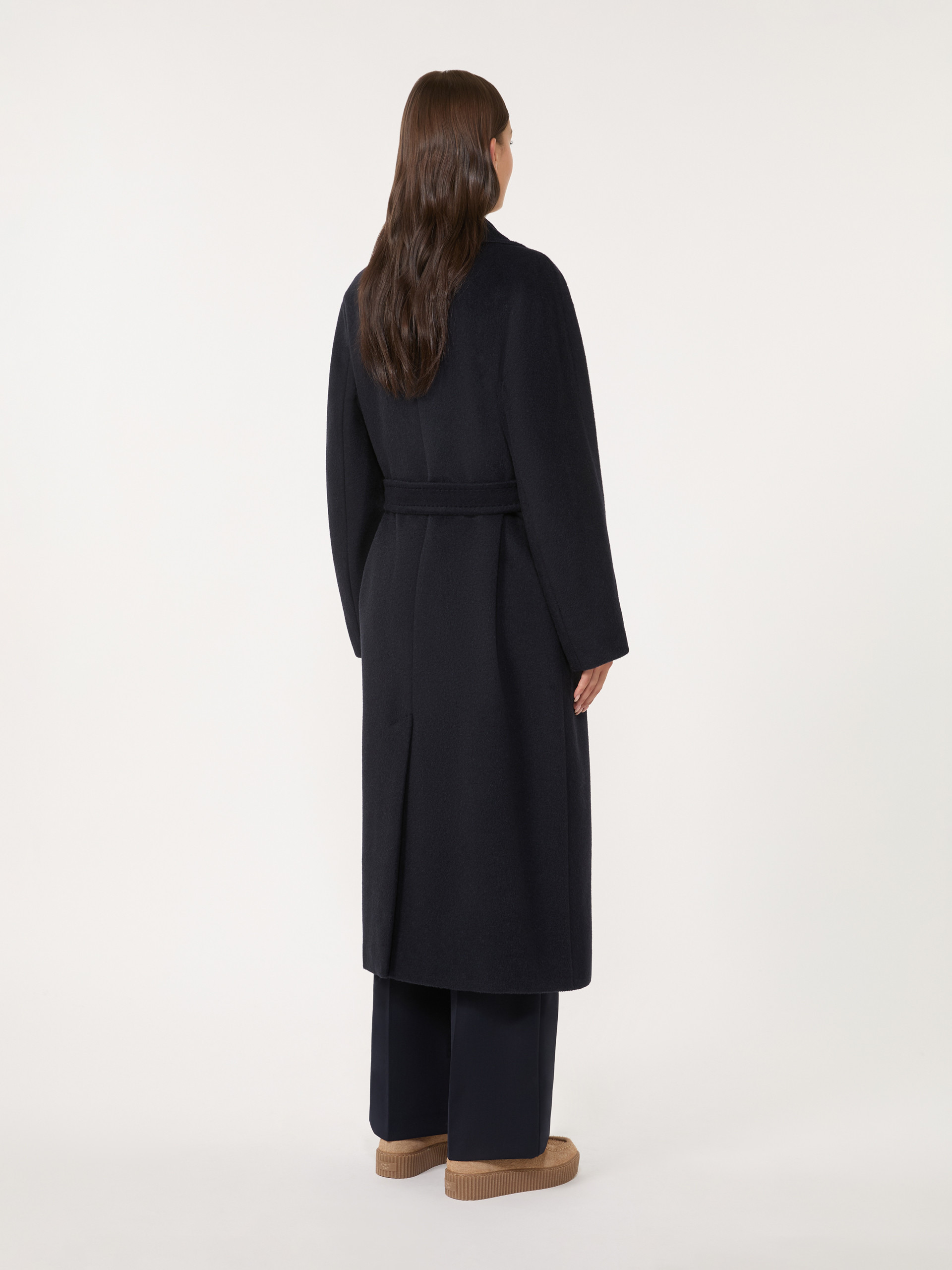TEMPERA Long wool and alpaca coat - 4