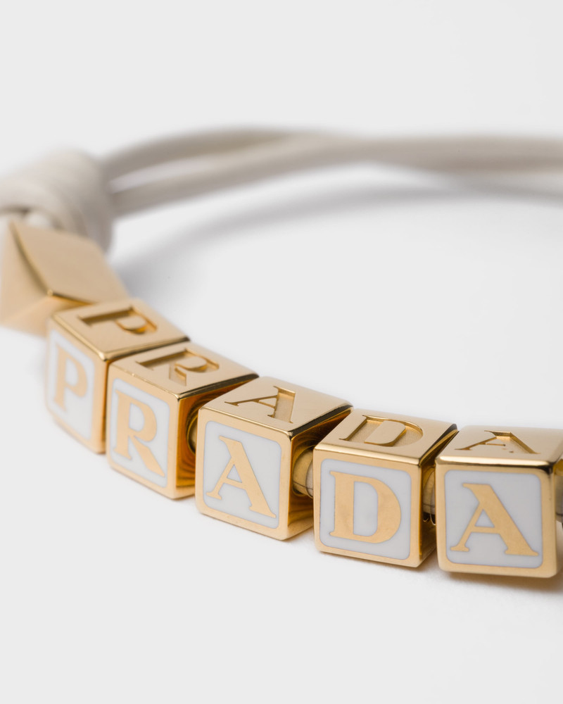 Prada Nappa leather bracelet outlook