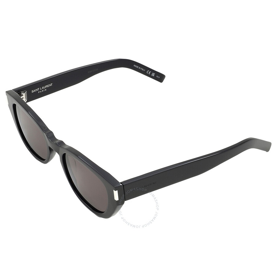 Saint Laurent Black Rectangular Men's Sunglasses SL 601 001 51 - 4