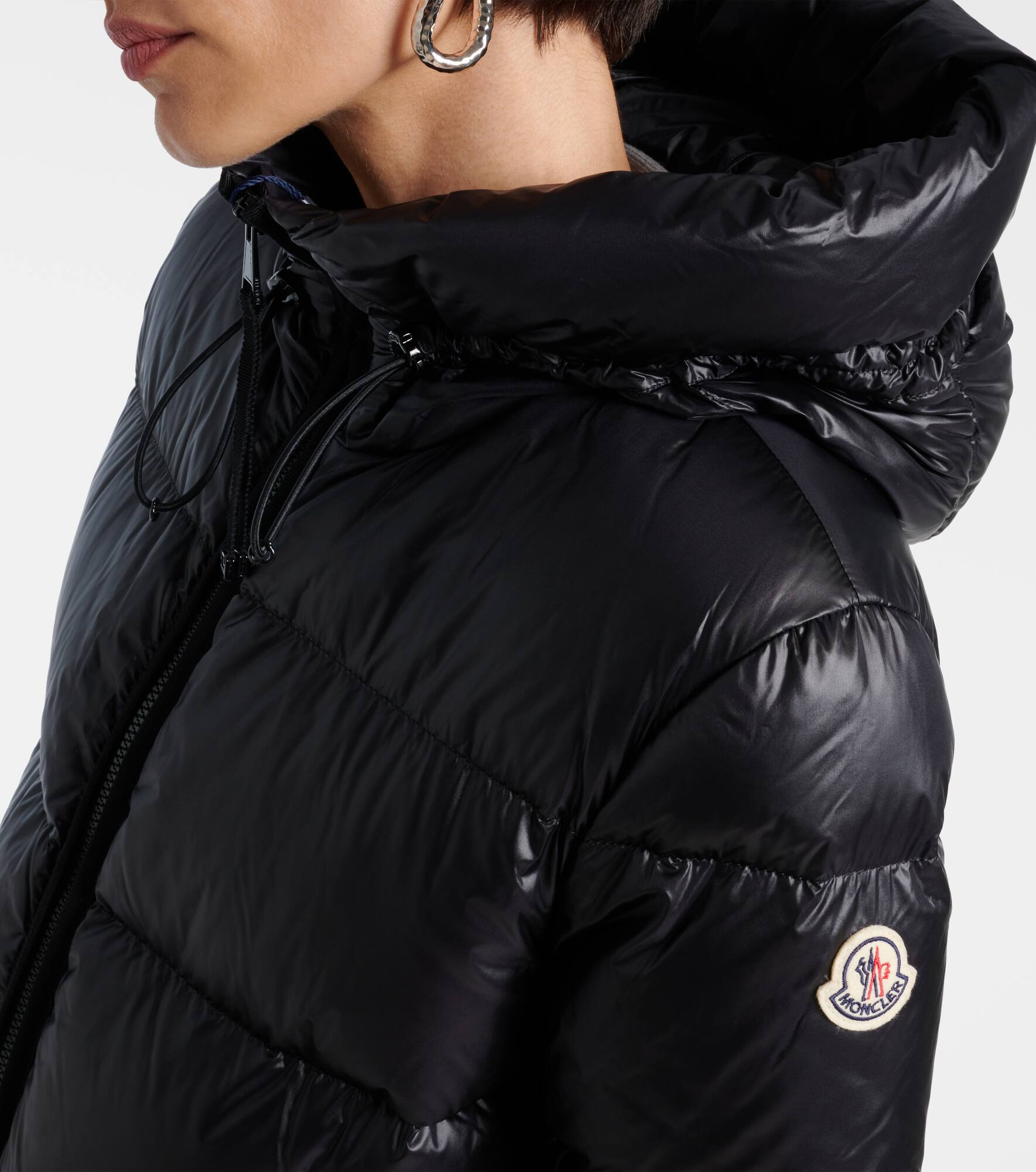 Quilted down jacket - 4