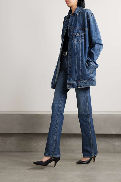 KHAITE Danielle high-rise slim-leg jeans outlook