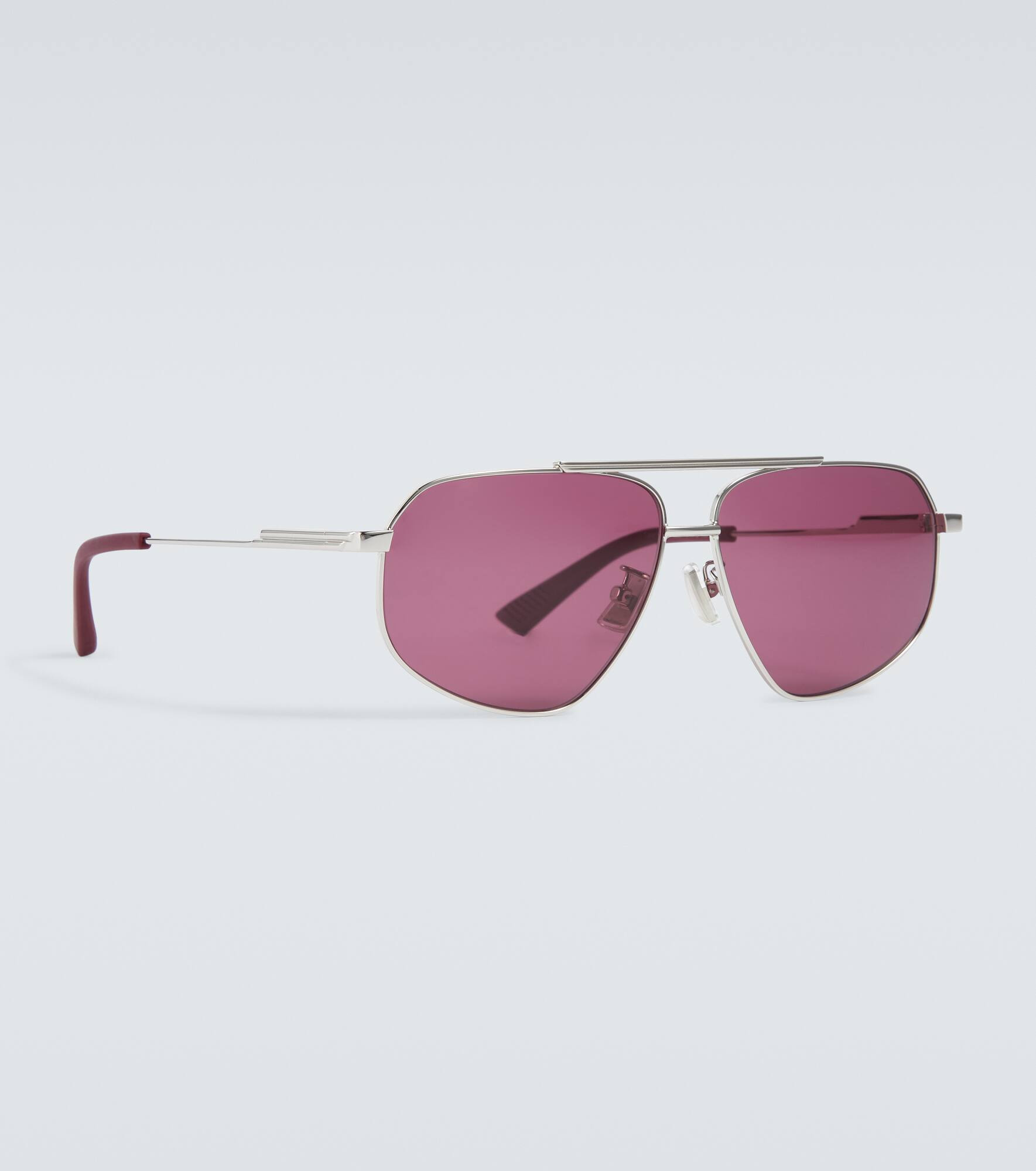 Metal-frame aviator sunglasses - 4