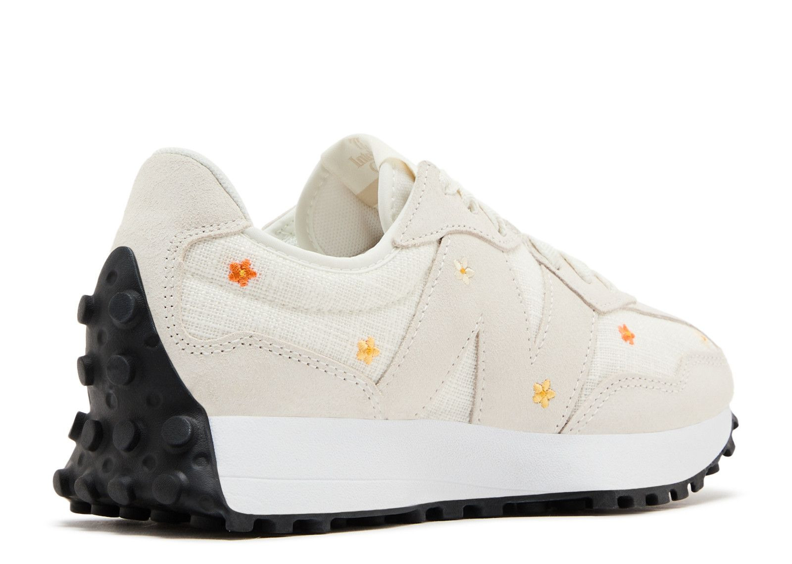 NEW BALANCE WMNS 327 'SEA SALT FLORAL EMBROIDERY' - 3