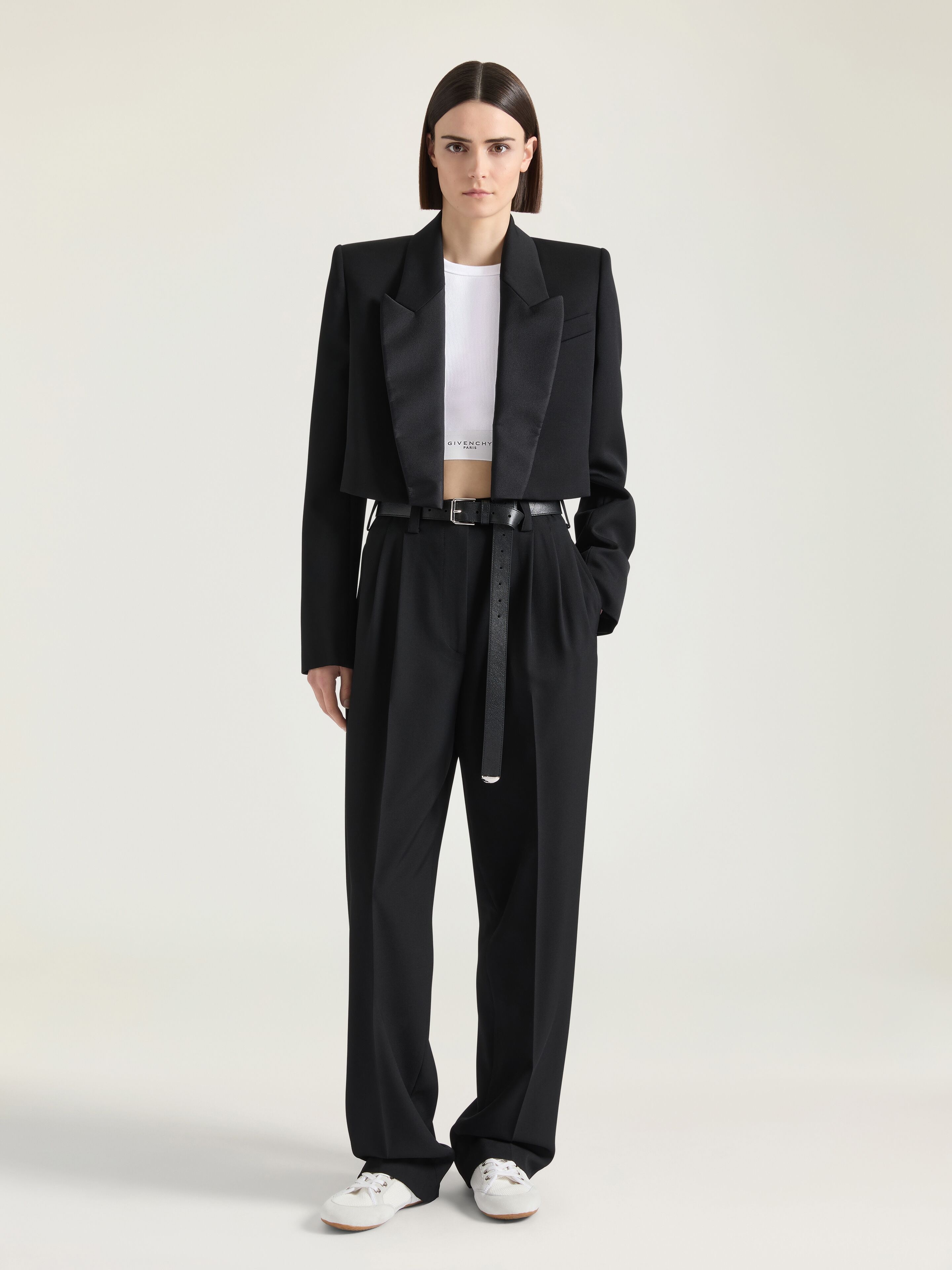DOUBLE PLEAT PANTS IN WOOL - 4