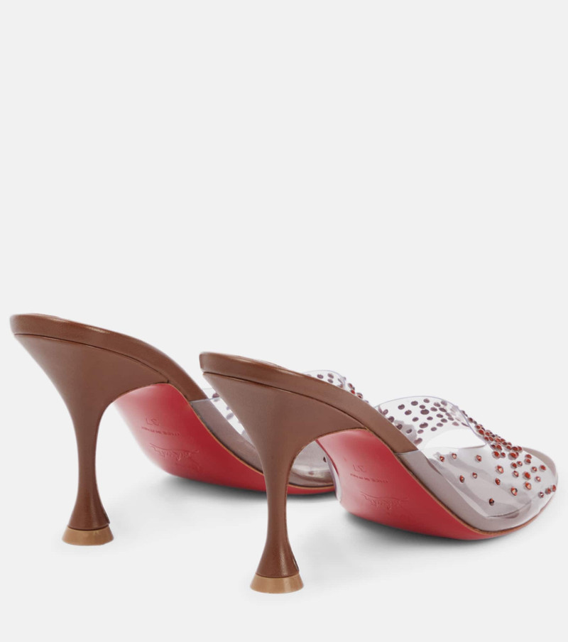 Christian Louboutin Nudes Degramule embellished mules outlook