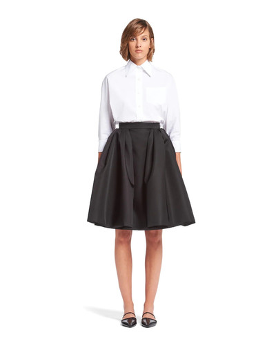 Prada Re-Nylon Gabardine wide skirt outlook