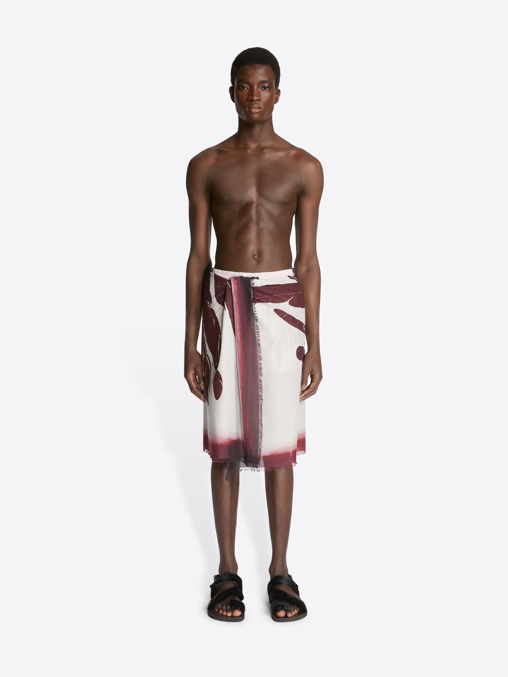 COTTON PAREO SCARF - 2