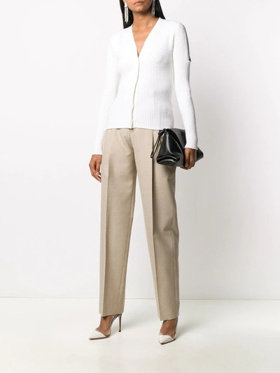 TOM FORD ribbed long-sleeved cardigan outlook