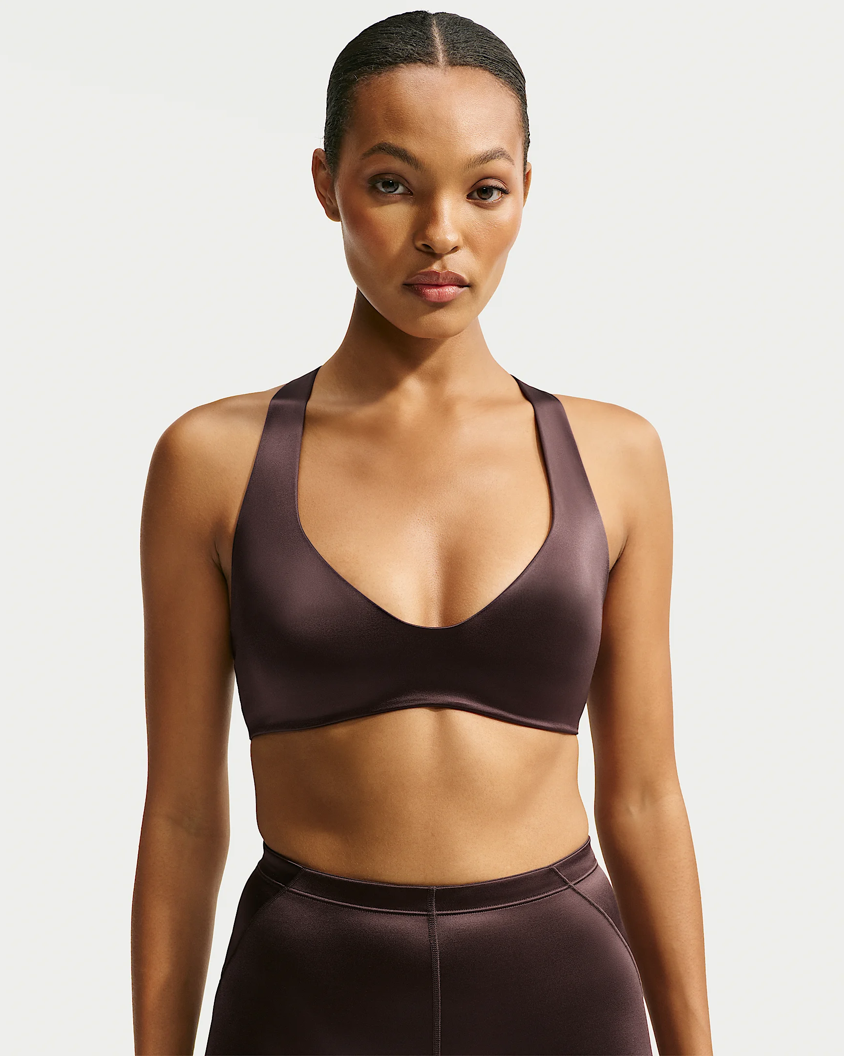 NikeSKIMS Satin Shine Women's Plunge Bra - 1