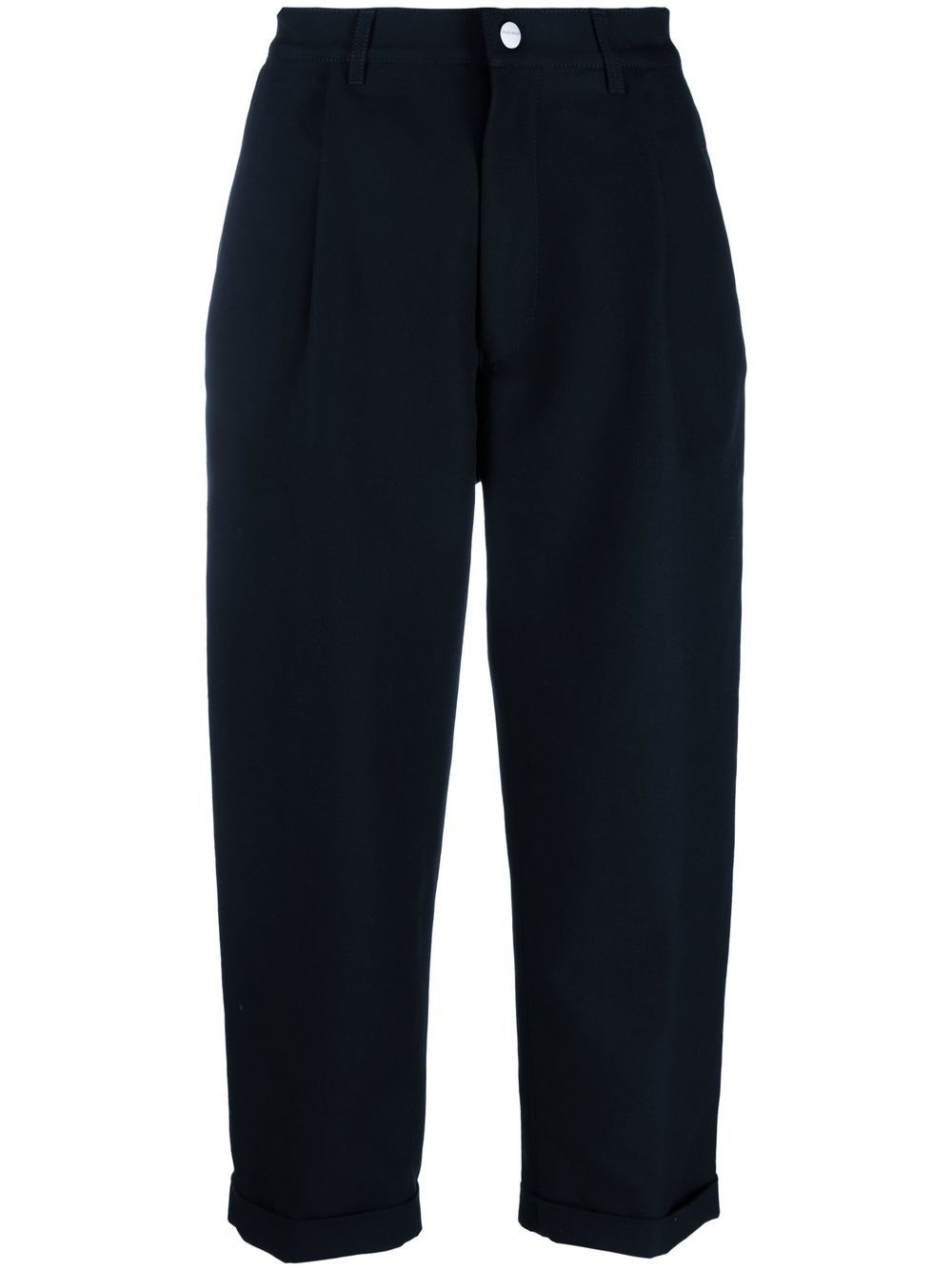 cropped tailored trousers - 1