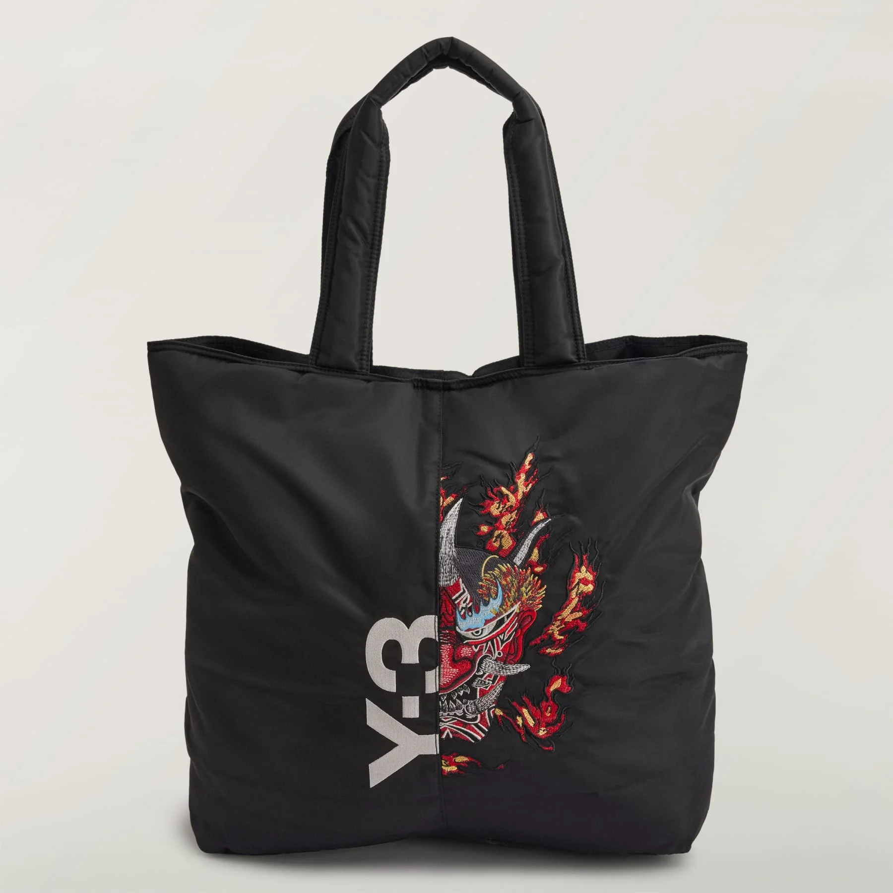 Y-3 GRAPHIC TOTE BAG - 1