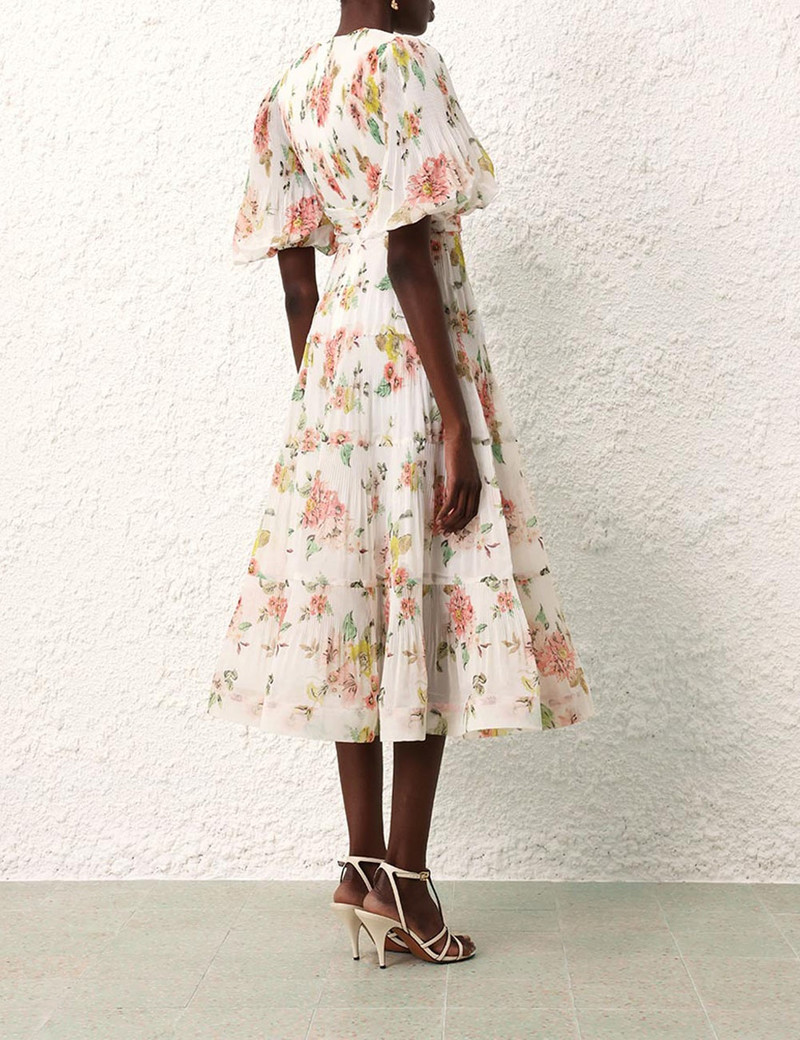 PLEATED MIDI DRESS 4