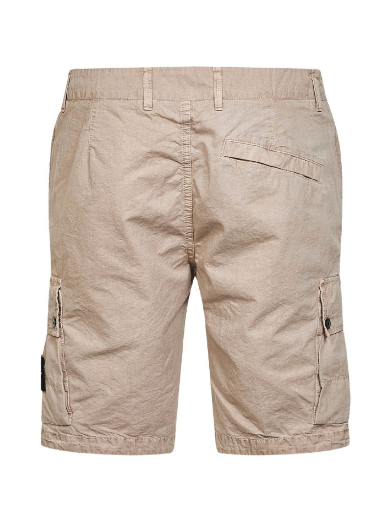 Stone Island cargo logo-badge shorts outlook