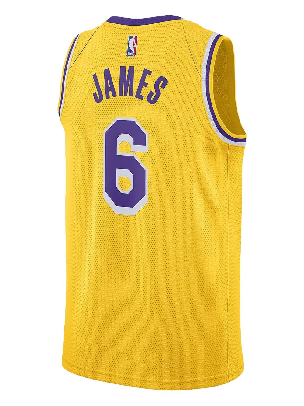 La Lakers Lebron James #6 swingman jersey - 2