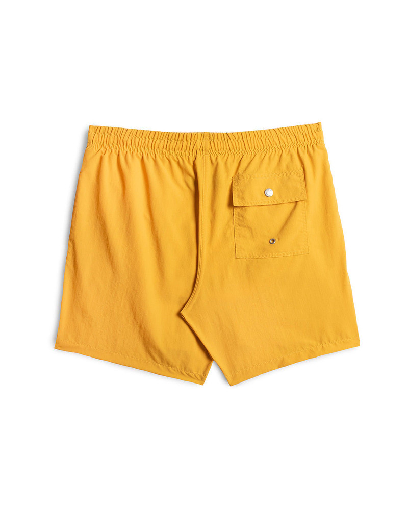 Solid Tangerine Swim Trunk 3