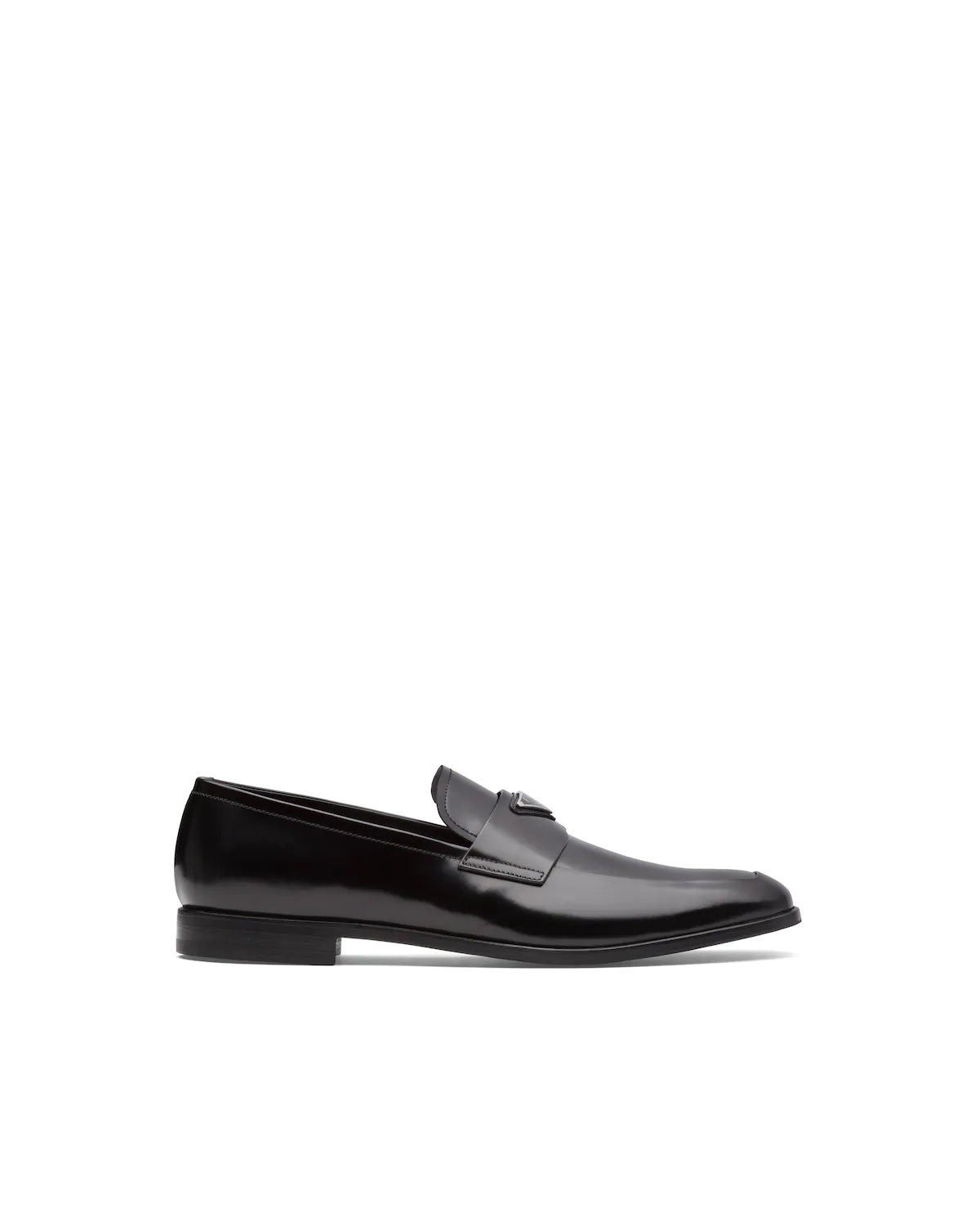 Brushed leather loafers - 2