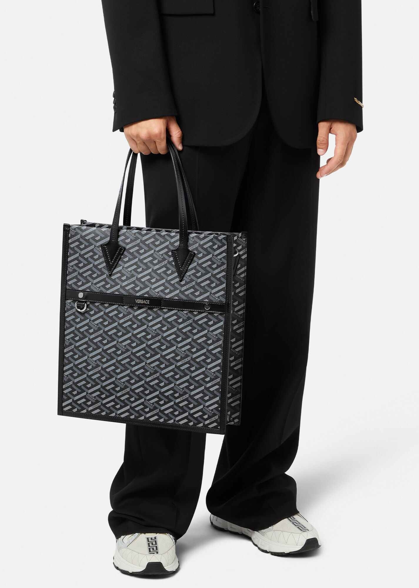 La Greca Signature Tall Tote Bag - 6