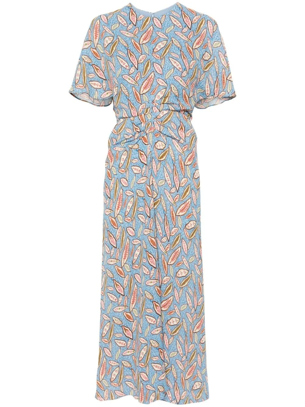 Isa ruffled midi dress - 1