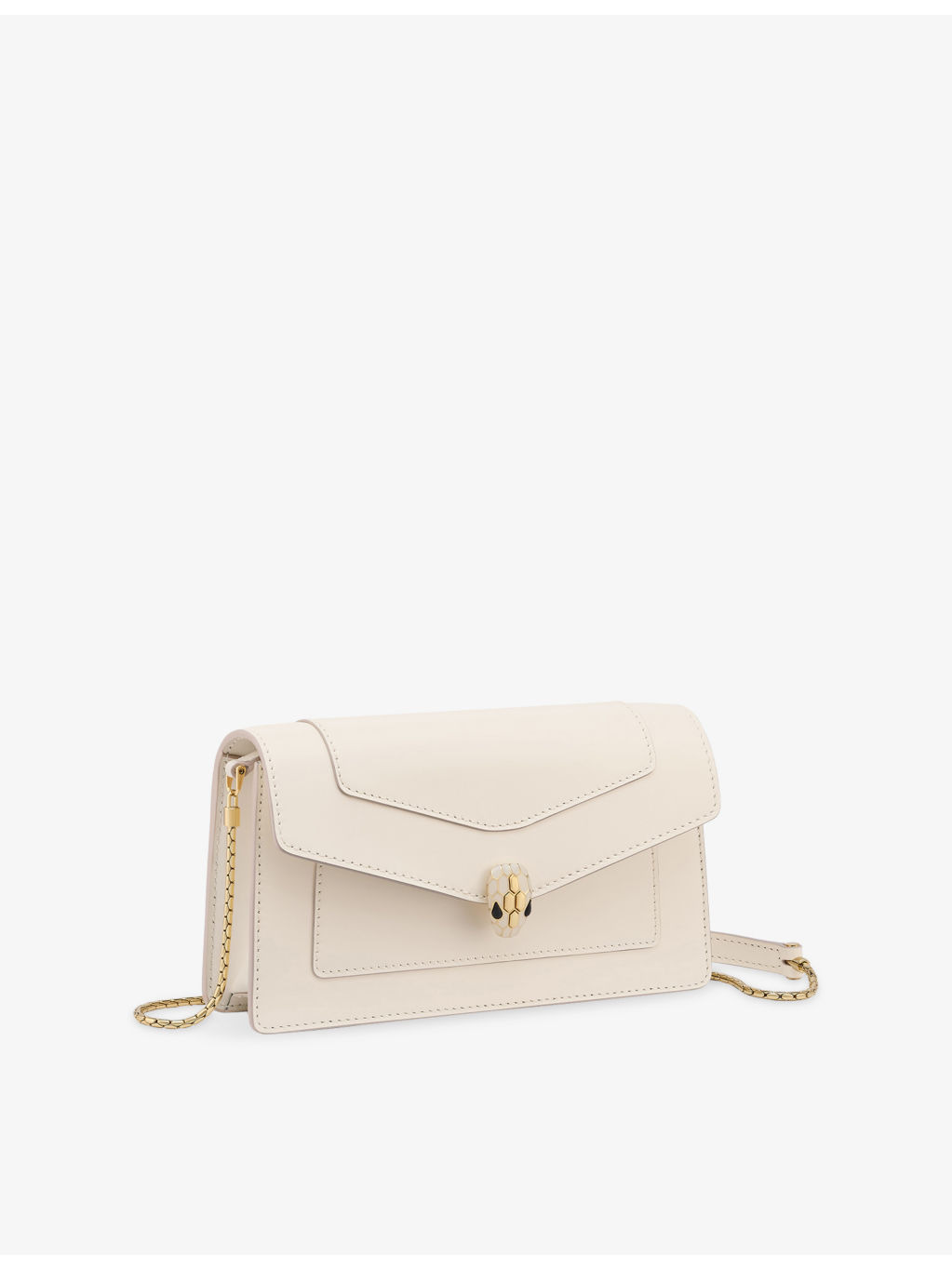 Serpenti Forever Chain Leather Pochette - 3