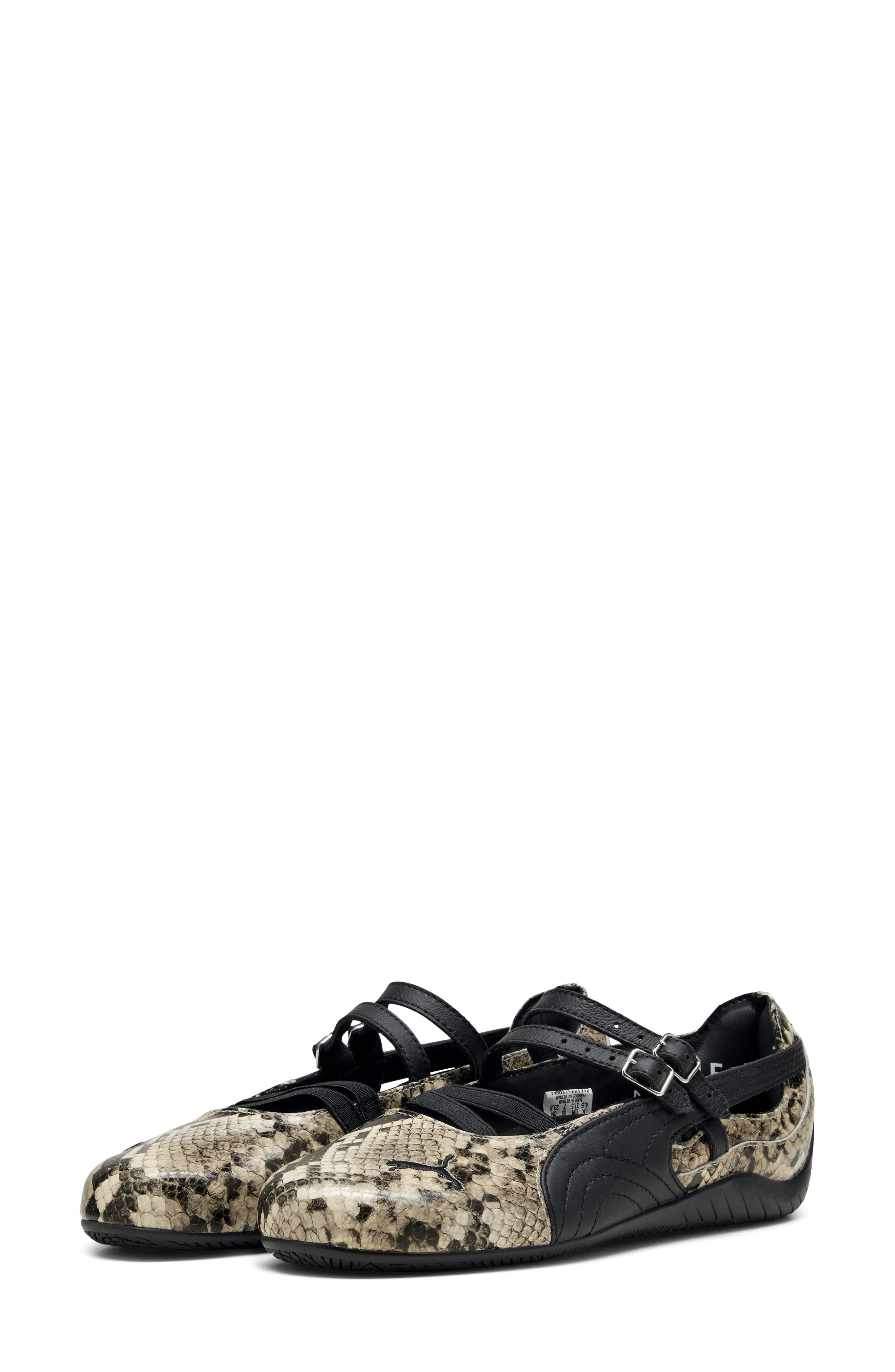 PUMA Speedcat Ballet Sneaker in Puma Black/Vapor Gray at Nordstrom - 1
