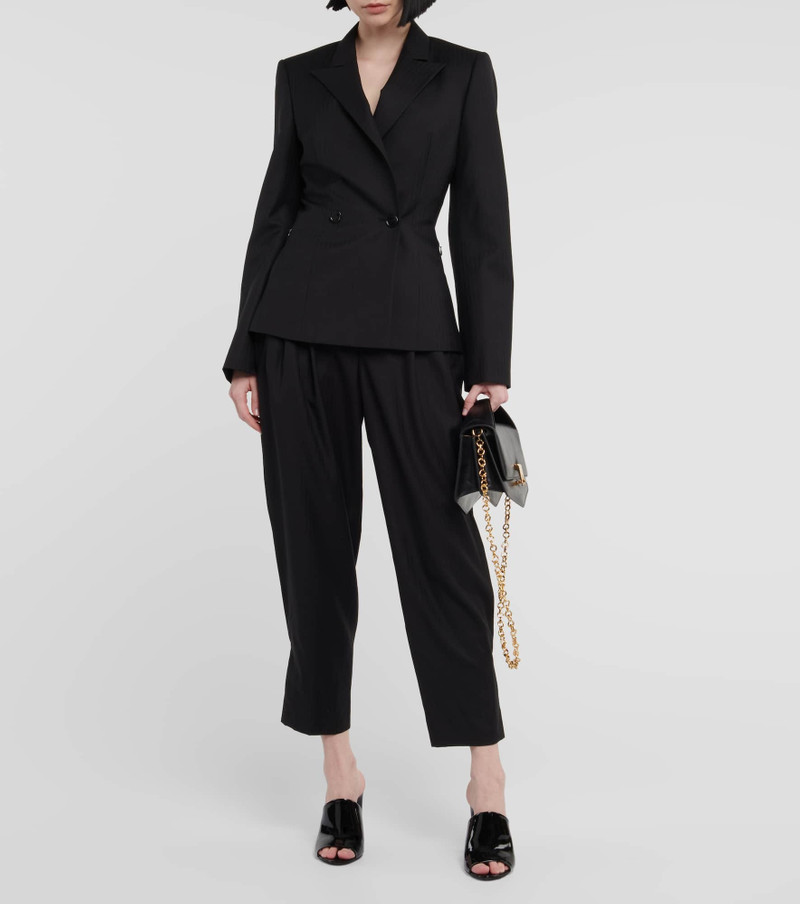 Alaïa Herringbone wool gabardine blazer outlook