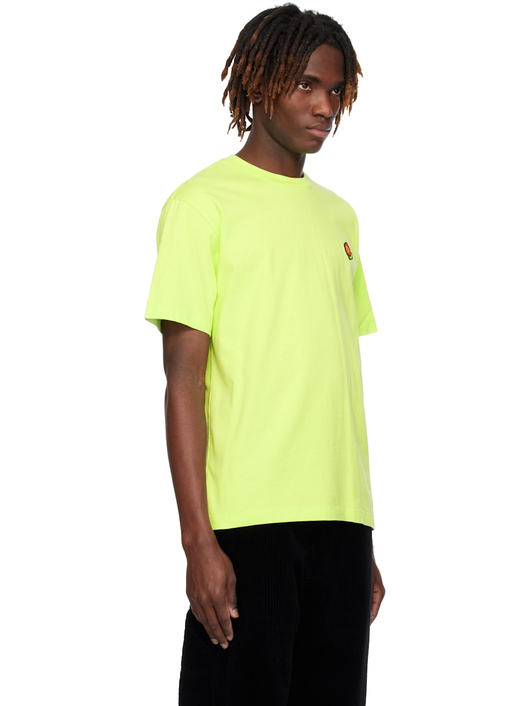 Green  Paris 'KENZO Pop' Embroidered T-shirt - 2