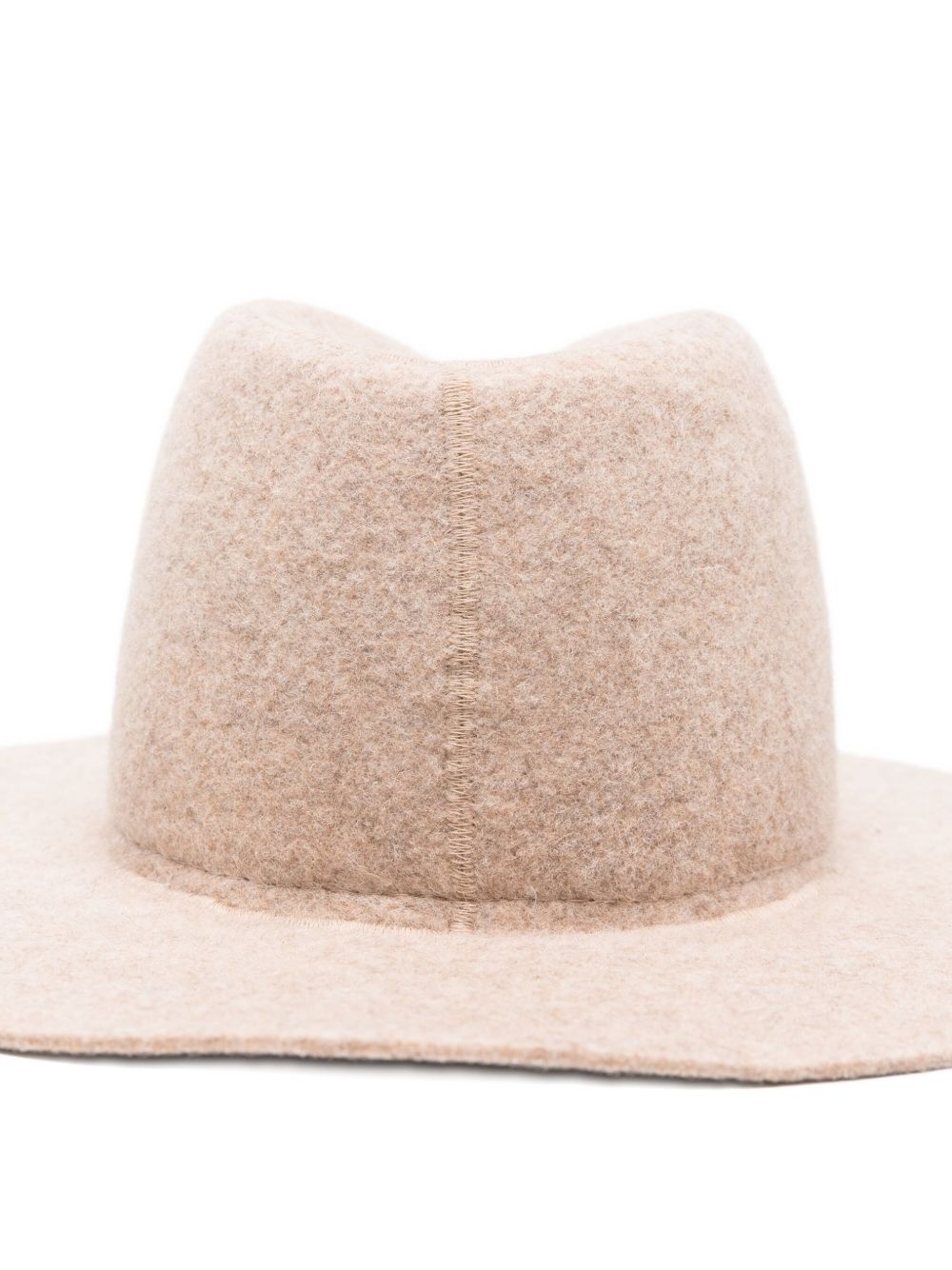 logo-plaque fedora hat - 2