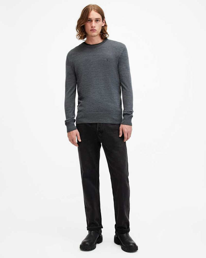 MODE MERINO CREW NECK RAMSKULL SWEATER 4