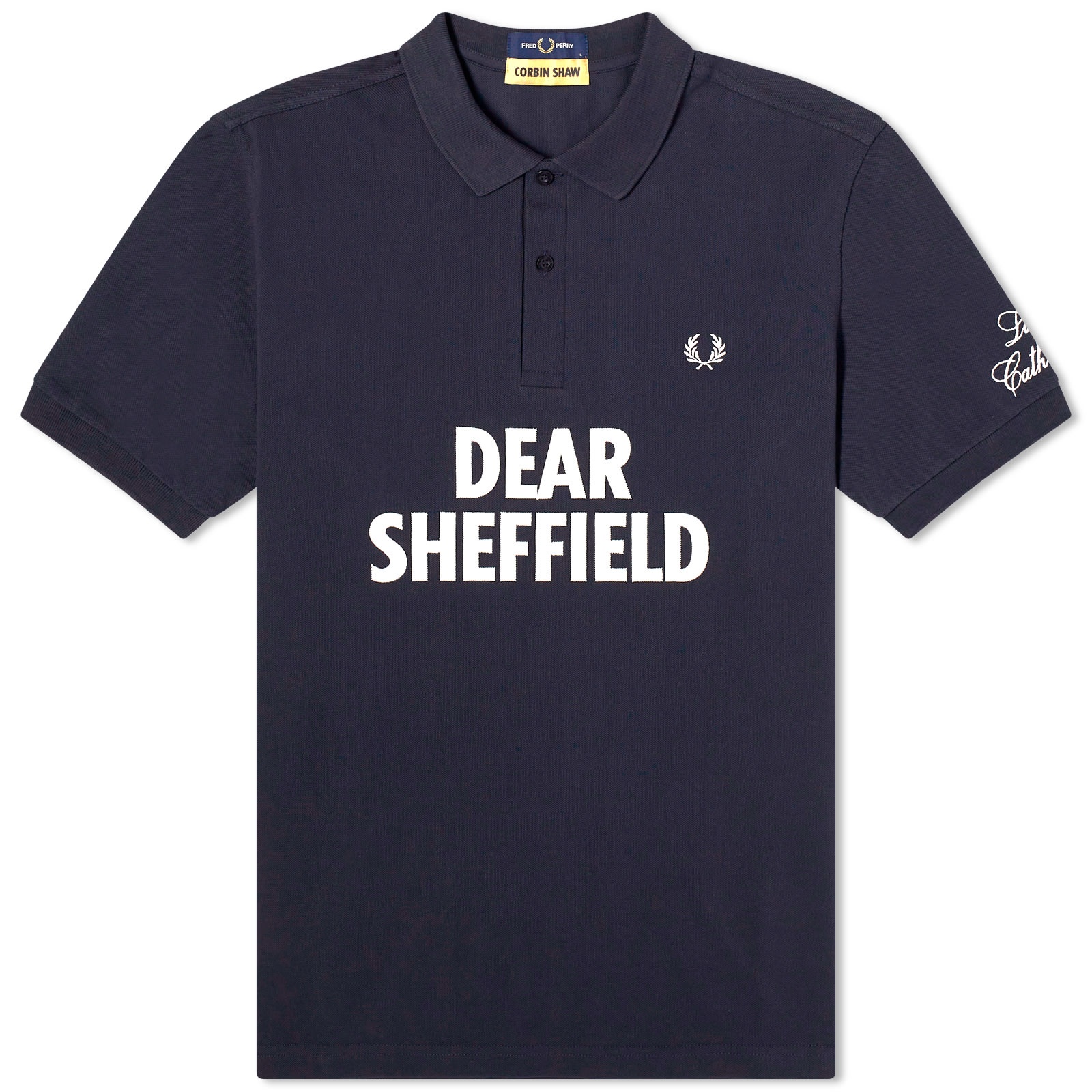 Fred Perry x Corbin Shaw Dear Sheffield Polo - 1