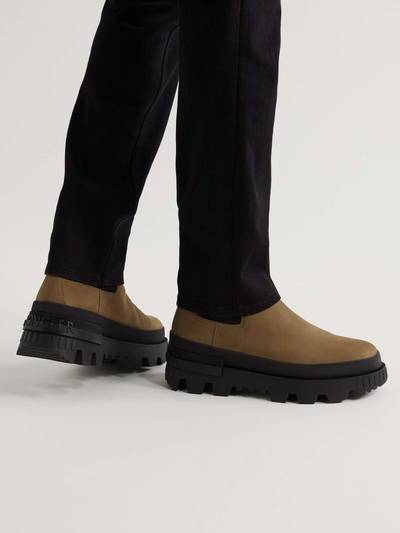 Moncler Suede Chelsea Boots outlook