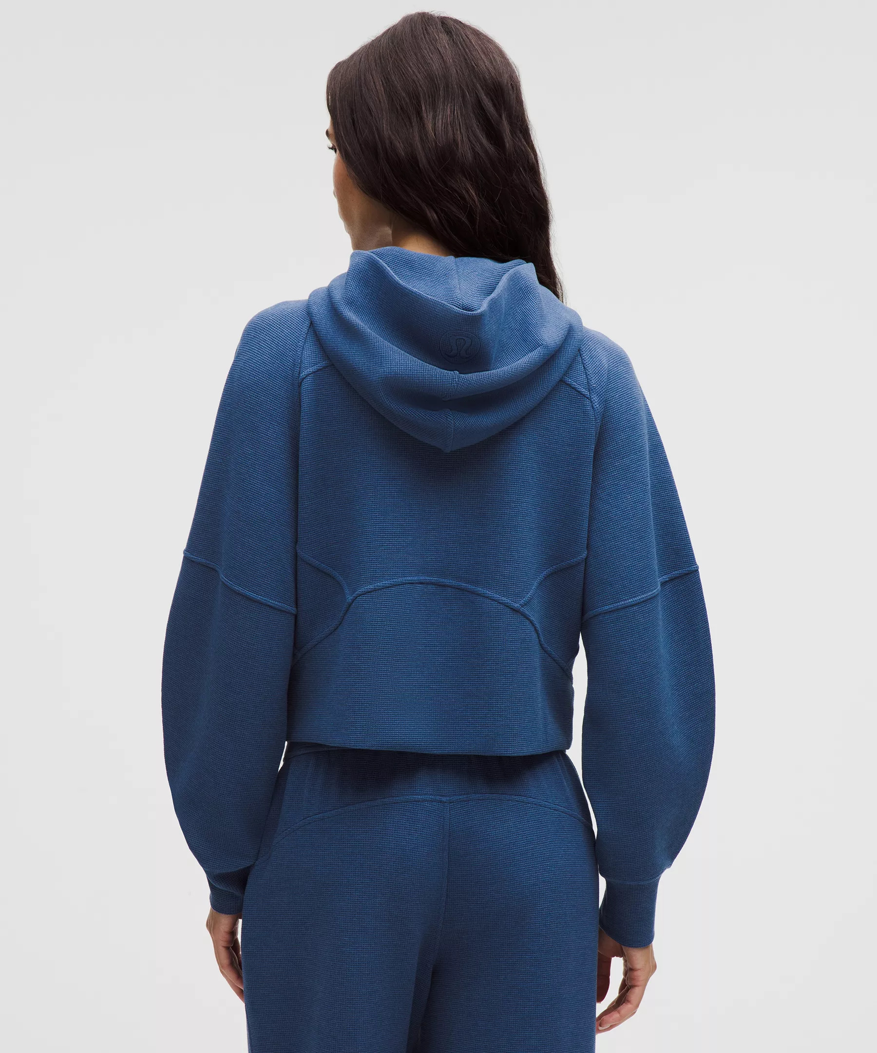 Scuba Oversized Full-Zip Hoodie *Waffle - 4