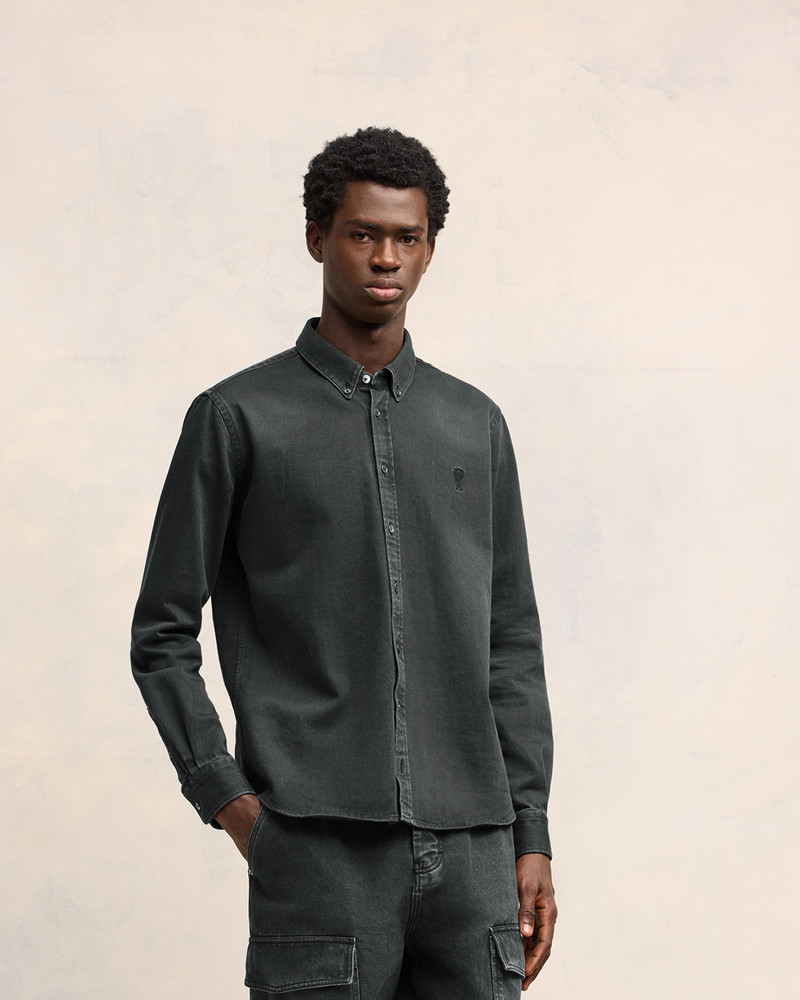 AMI Paris BUTTON-DOWN AMI DE COEUR SHIRT outlook