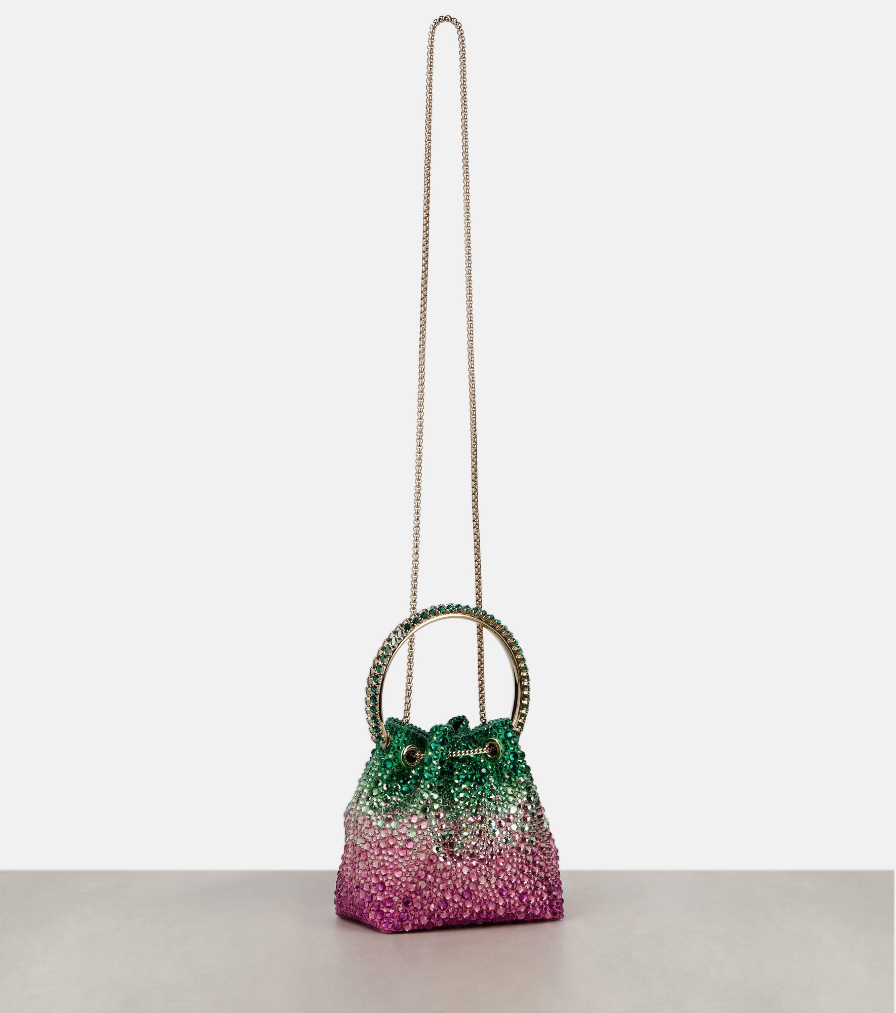 Bon Bon Small embellished bucket bag - 4