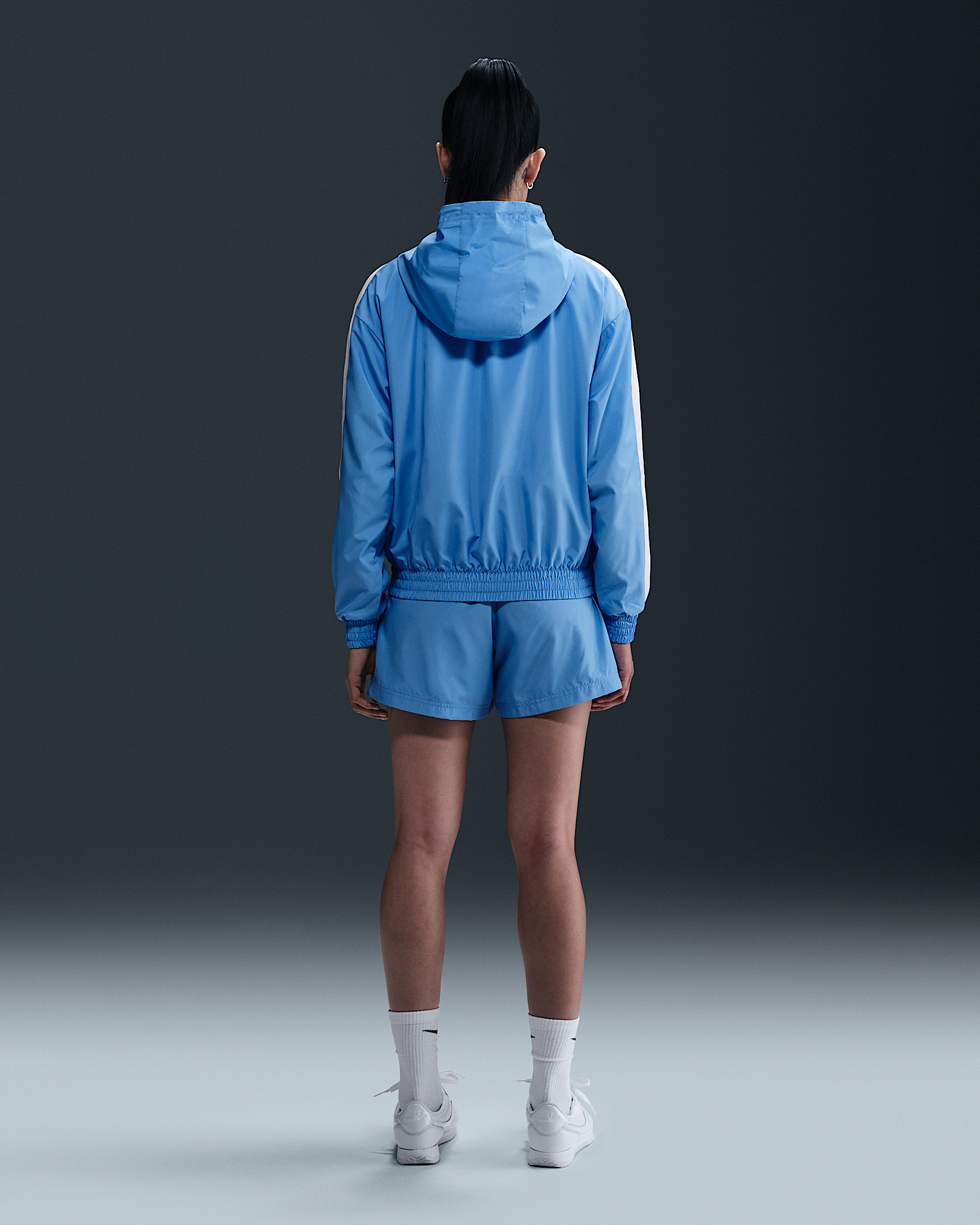 Nike Sportswear Classic Wovens Women's Loose UV Hooded Jacket - 5