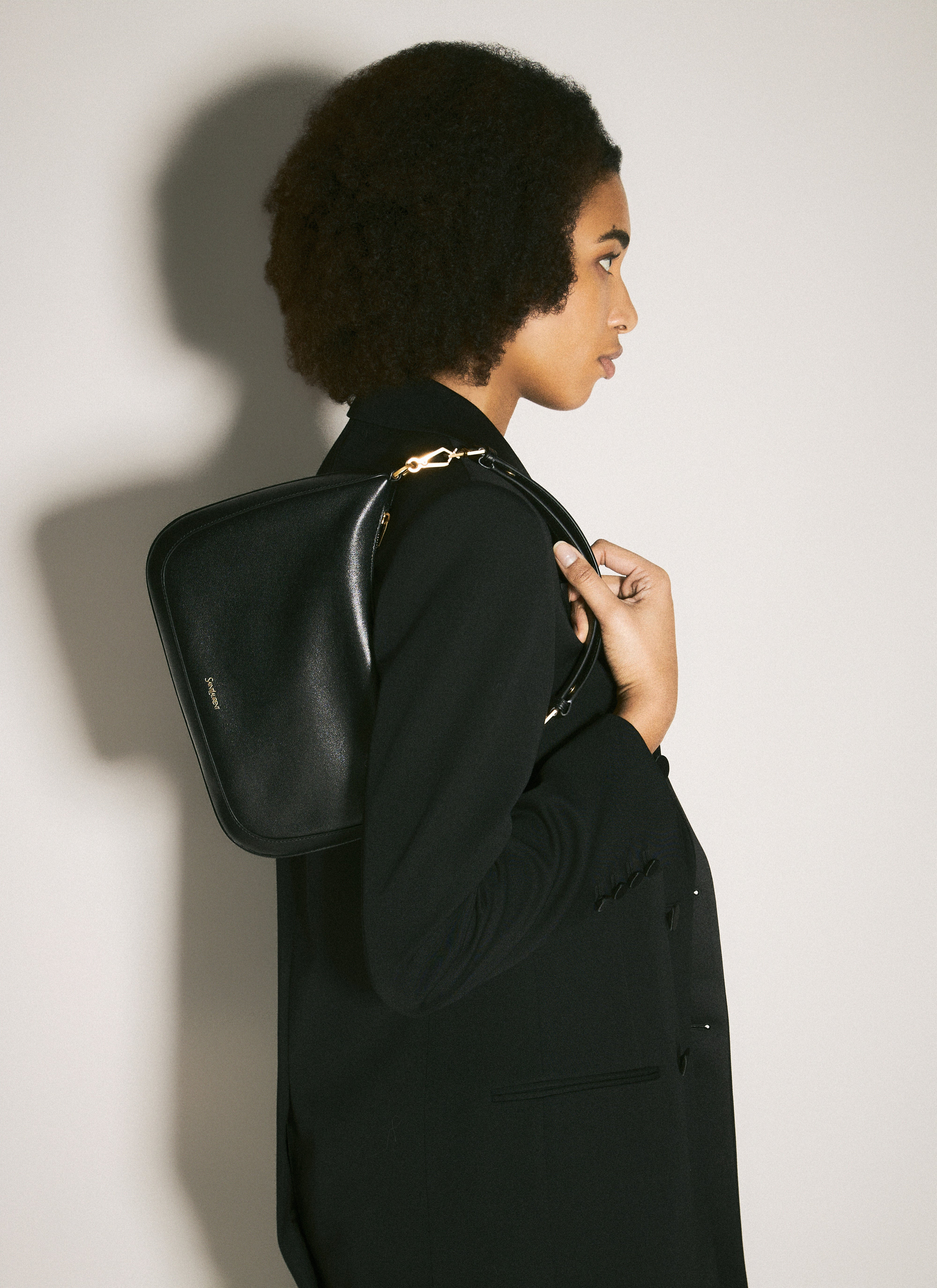 Saint Laurent Women Logo Print Shoulder Bag - 5